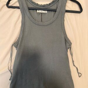 Free People Dark Green Tank